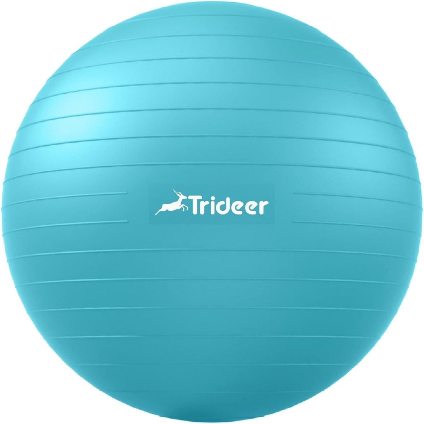 Trideer Extra Thick Exercise Pregnancy Ball, Anti-Burst Gym Ball, Swiss Ball with Pump for Yoga, Labour, Pilates, Fitness, Stability