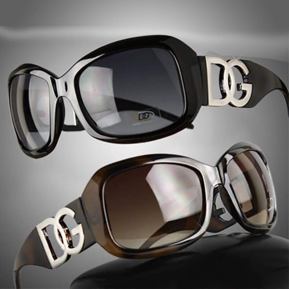 Designer Celebrity Classic Retro Vintage Oversized UV400 Women's Ladies Big Fashion Sunglasses