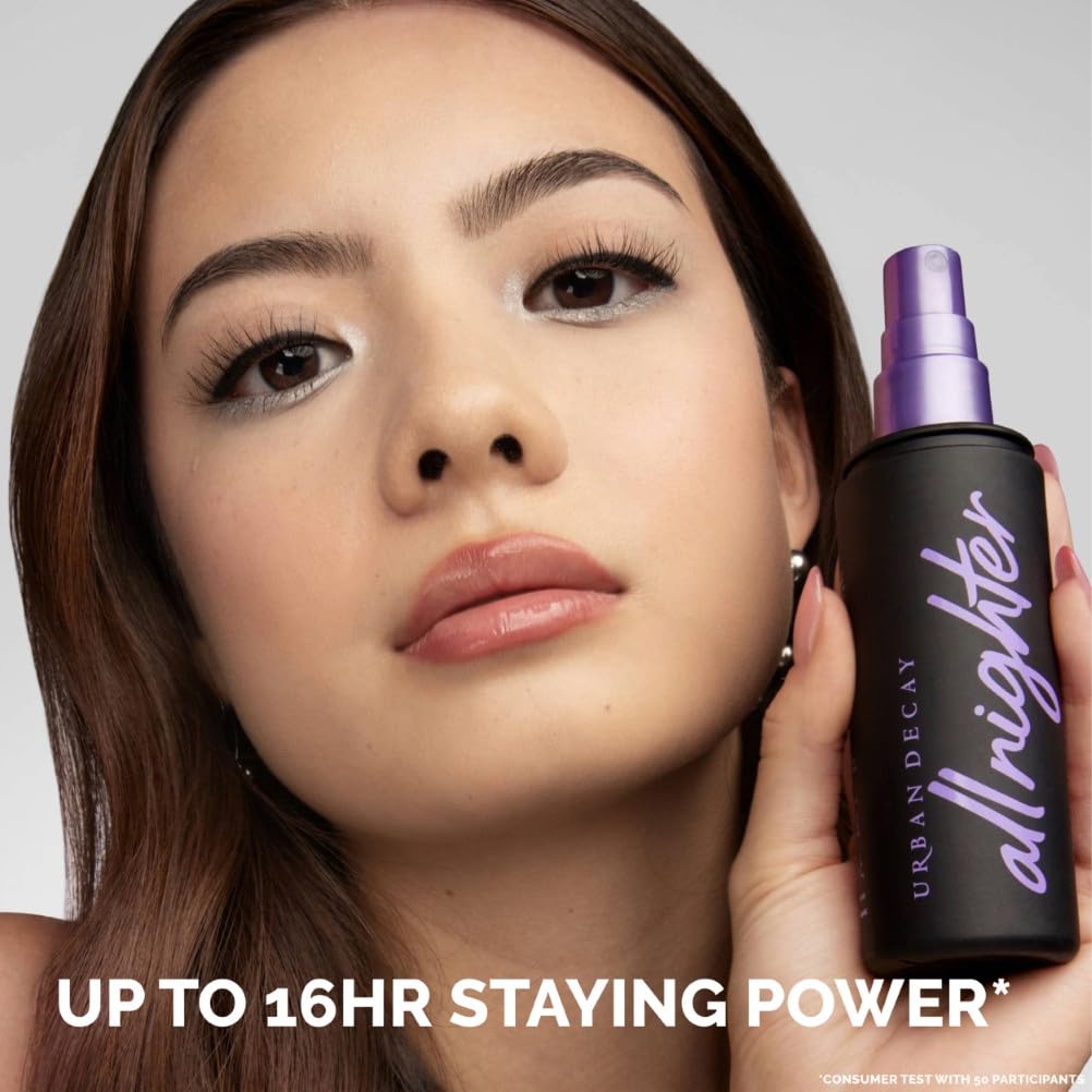 Urban Decay All Nighter Makeup Setting Spray, Long-Lasting Fixing Spray for Face, 118ml