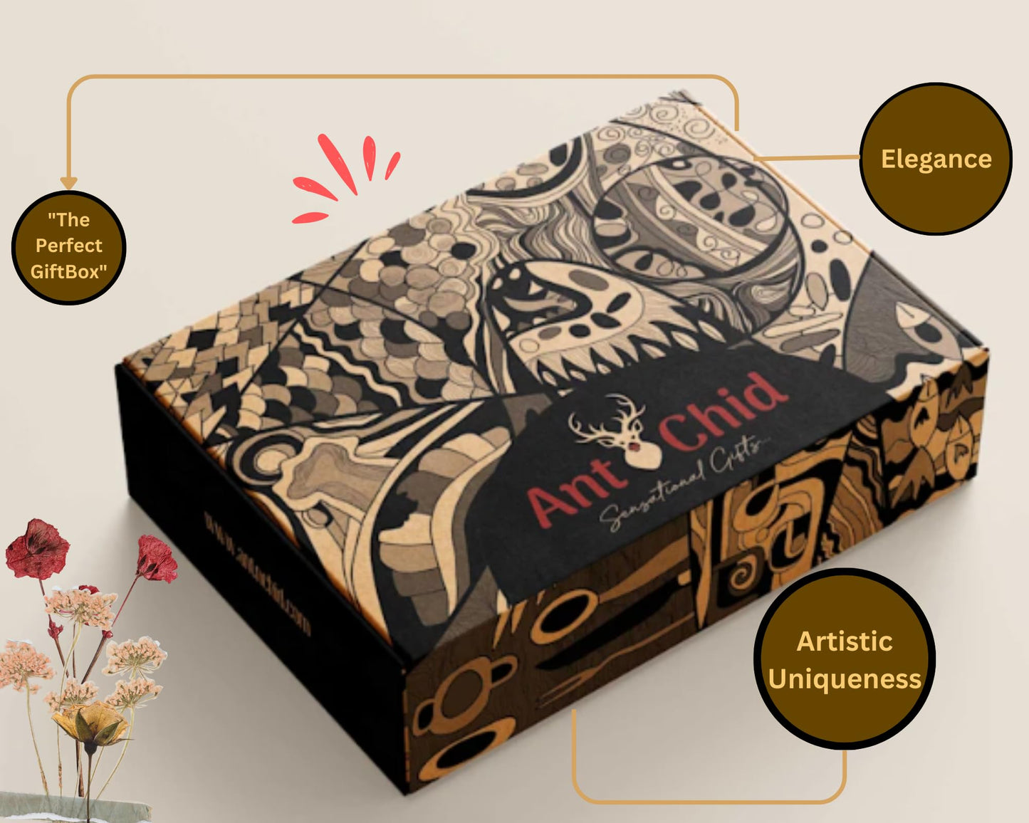 The Pink Gin Gift Set Hampers for Women, Birthday Gin Gifts for her with Chocolate Gifts for Her - The BestFriend Gifts for Women