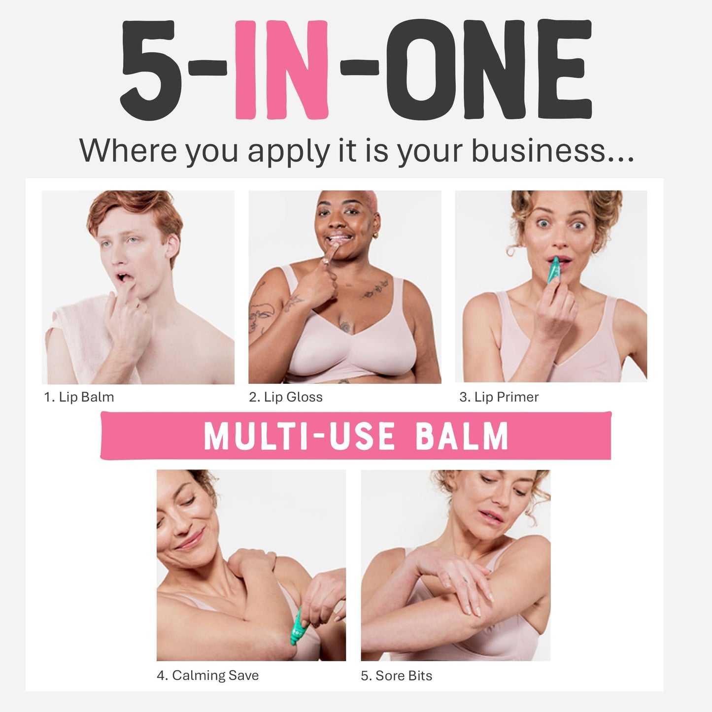 Dr. Lipp CBD Calm Balm 0.27 fl oz / 8ml – 5-in-ONE Multi-Use Ultra Moisturising Lip Balm for Extra Dry Chapped Lips & Bits – With 50mg Cannabidiol & 100% Natural Lanolin – Fragrance & Cruelty Free