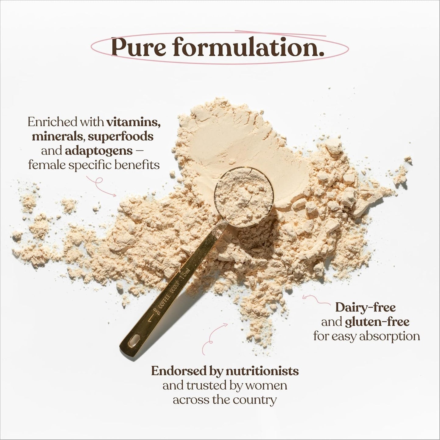 Free Soul Vegan Protein Powder | Formulated for Women | 600g | 20g Protein with Added Nutrients | Gluten & Soy Free Plant-Based Nutrition Shake | Pea & Hemp Isolate Protein | Vanilla Flavour