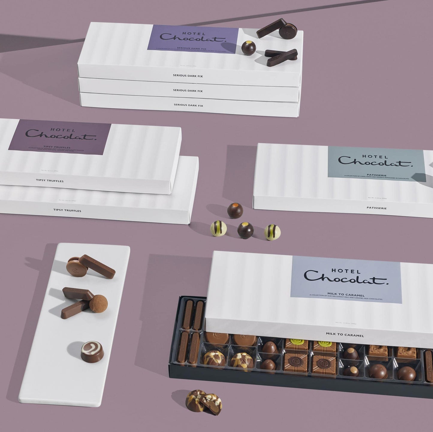 Hotel Chocolat Patisserie Sleekster - 27 Dessert-Inspired Chocolates, 350g - Chocolate Gifts For Birthday, Thank You, Congratulations, Anniversary - Gifts For Her And Him
