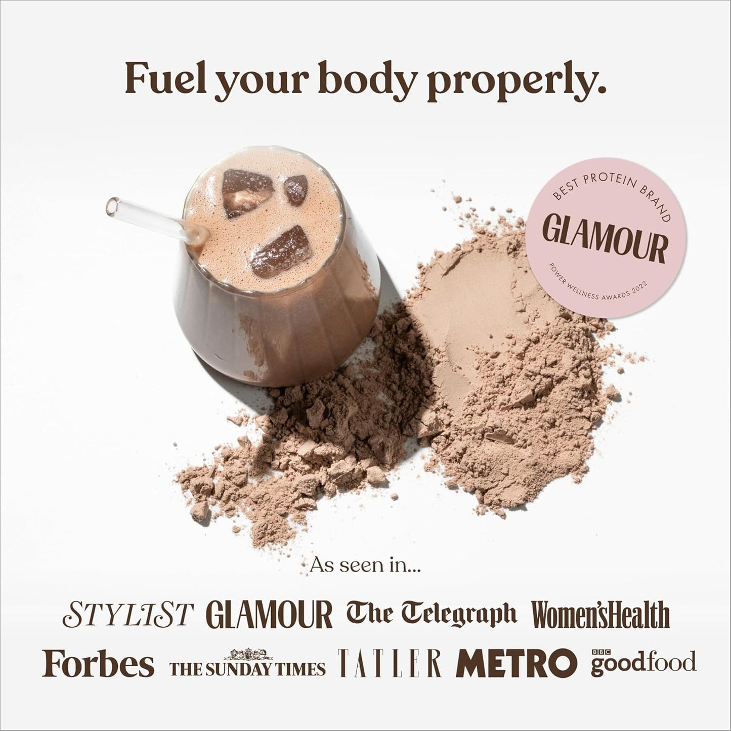 Free Soul Vegan Protein Powder | Formulated for Women | 600g | 20g Protein with Added Nutrients | Gluten & Soy Free Plant-Based Nutrition Shake | Pea & Hemp Isolate Protein | Chocolate Flavour
