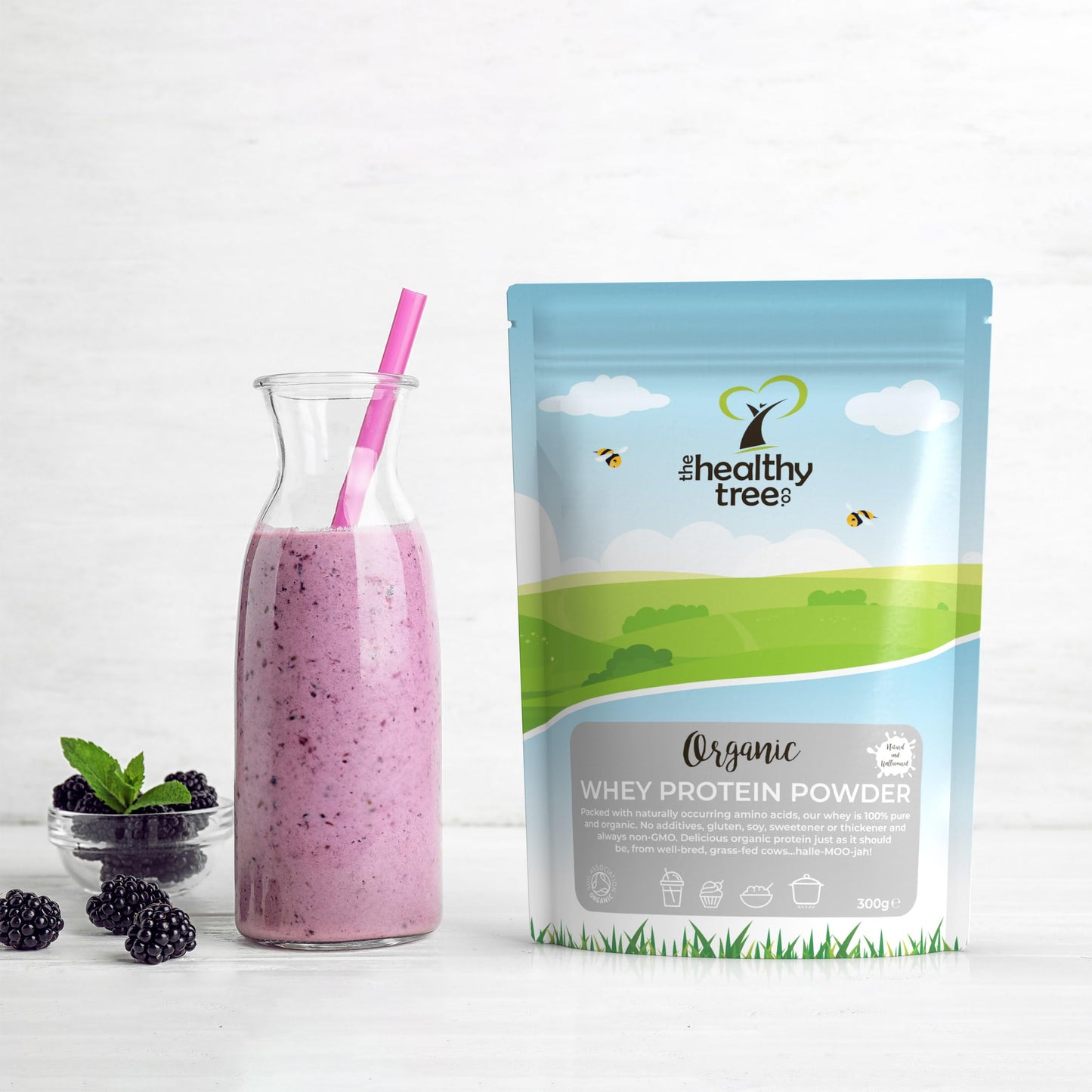 Organic Whey Protein Powder (300g)