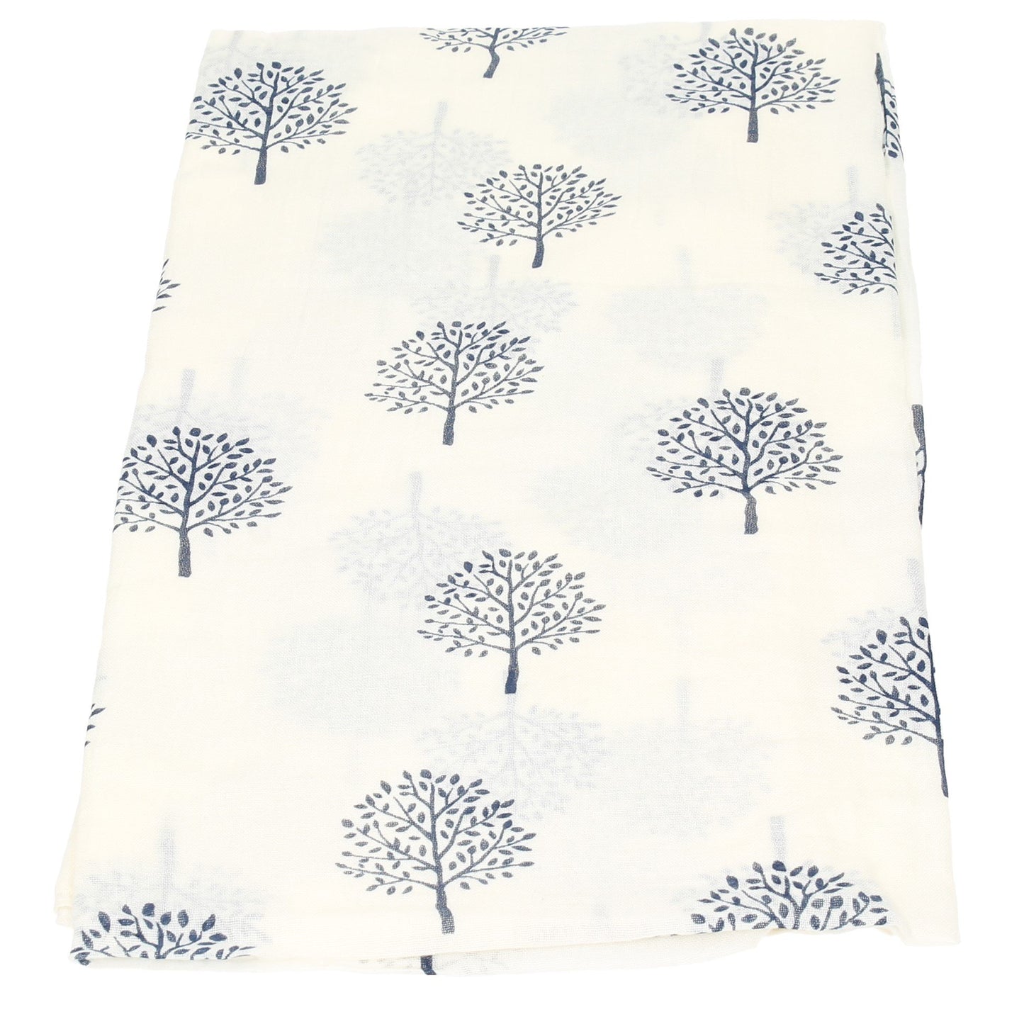 Mulberry Tree Celebrity Designer Scarf Womens Scarf Shawl Wrap Ladies Long Scarf - White