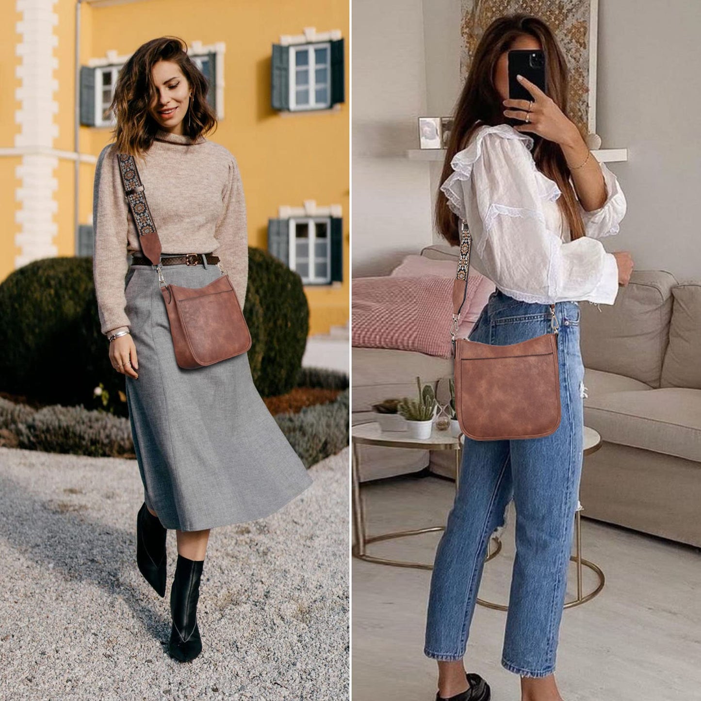 Crossbody Vegan Handbag