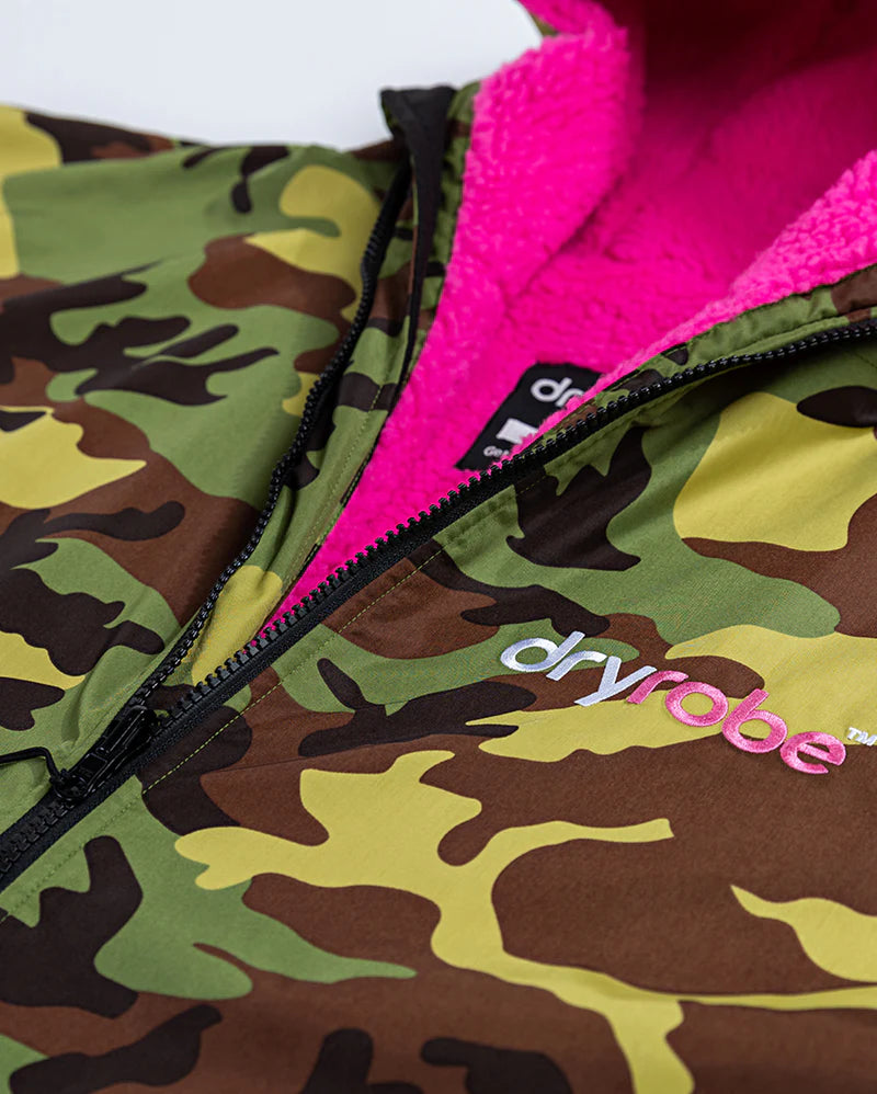 Dryrobe® - Camo Pink Advance Changing Robe