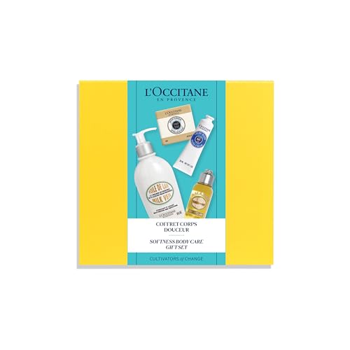 L'OCCITANE Almond and Shea Butter Body Care Gift Set | Hydrating and Nourishing | Enriched with organic Shea Butter and Almond Oil Extract | Luxury Bath & Body for All Skin Types | Amazon Exclusive