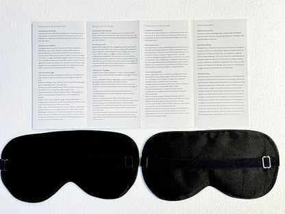 townssilk 100% Silk Sleep mask with Adjustable Strap,Comfortable and Super Soft Eye mask Ultimate Sleeping aid,blindford Golden Moon
