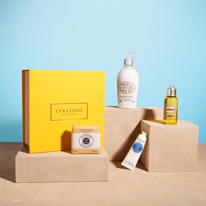 L'OCCITANE Almond and Shea Butter Body Care Gift Set | Hydrating and Nourishing | Enriched with organic Shea Butter and Almond Oil Extract | Luxury Bath & Body for All Skin Types | Amazon Exclusive