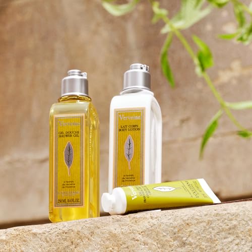 L'OCCITANE Verbena Shower Gel 250ml | Citrus Scented | Vegan & 99% Readily Biodegradable | Premium & Clean Beauty for All Skin Types