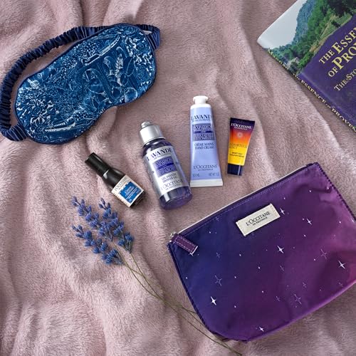 L'OCCITANE Beauty Sleep Collection, Luxury Sleep & Mini Essentials, Overnight Hydration & Anti-Aging, Premium & Clean Beauty Gift Set for All Skin Types