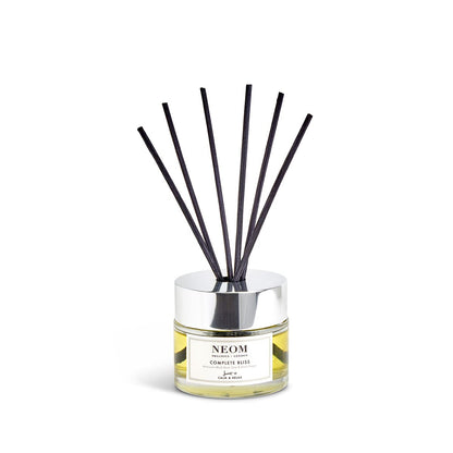 Neom- Complete Bliss Luxury Reed Diffuser, 100ml | Blush Rose, Lime & Black Pepper | Scent To De-stress