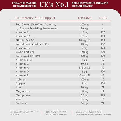 CanesMeno Menopause Multi Support 30 Tablets