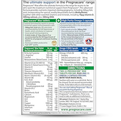 Pregnacare MAX Pregnancy Vitamins