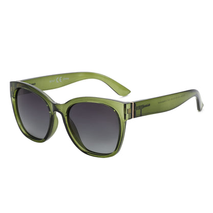 ZENOTTIC Cat Eye Polarised Sunglasses for Women - Oversized Sun Glasses UV400 Protection Retro Shades Designer Style