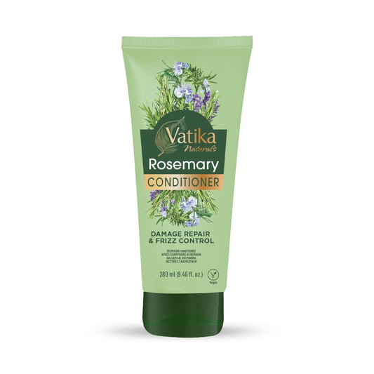 Vatika Natural Rosemary Conditioner, 280gm, Conditioner for dry hair, Anti-dandruff conditioner, Promotes Hair Growth, Nourishes & Conditions Hair, Rosemary oil