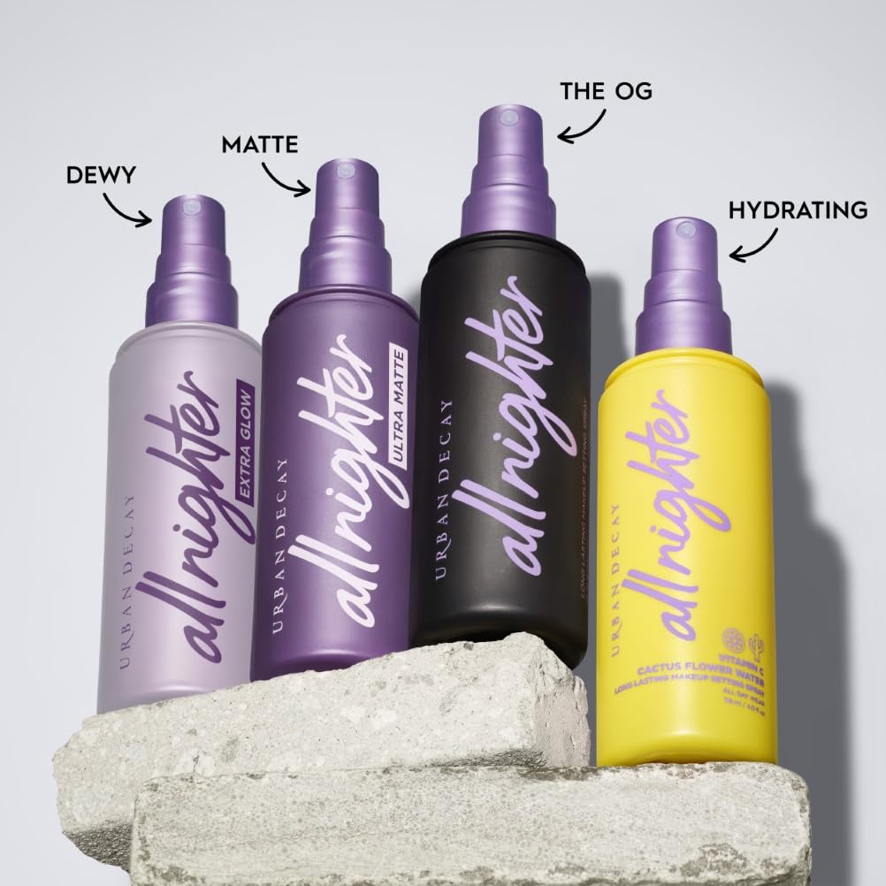 Urban Decay All Nighter Makeup Setting Spray, Long-Lasting Fixing Spray for Face, 118ml