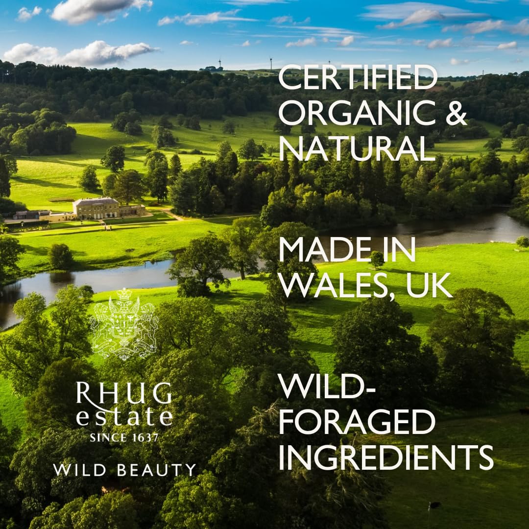 RHUG WILD BEAUTY | Deep Cleansing Balm with Wild Berries | Natural Makeup Remover & Purifying Face Cleanser | Made in the UK (125ml)