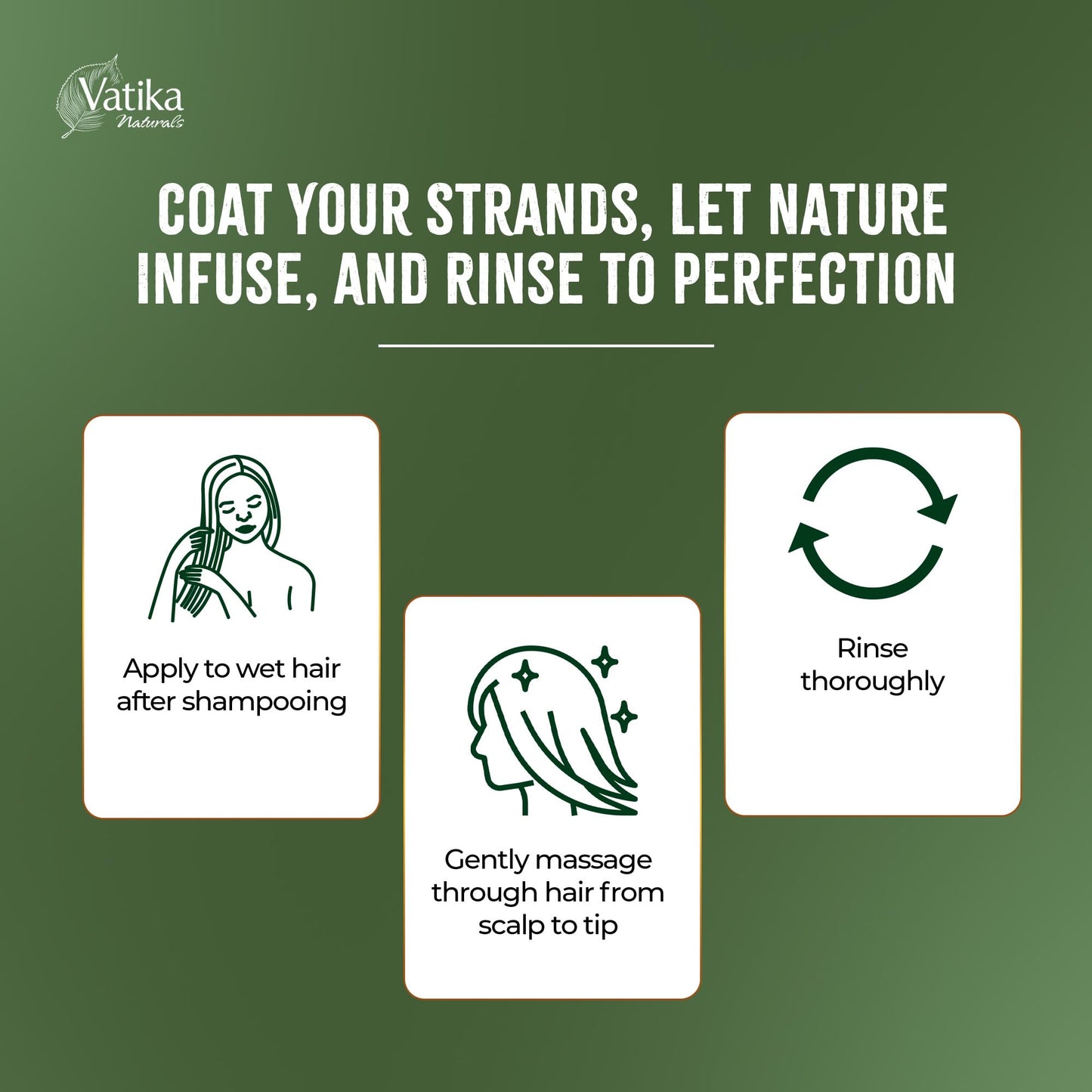 Vatika Natural Rosemary Conditioner, 280gm, Conditioner for dry hair, Anti-dandruff conditioner, Promotes Hair Growth, Nourishes & Conditions Hair, Rosemary oil