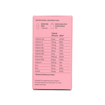 Pre-Conception & Pregnancy Vegan Supplements