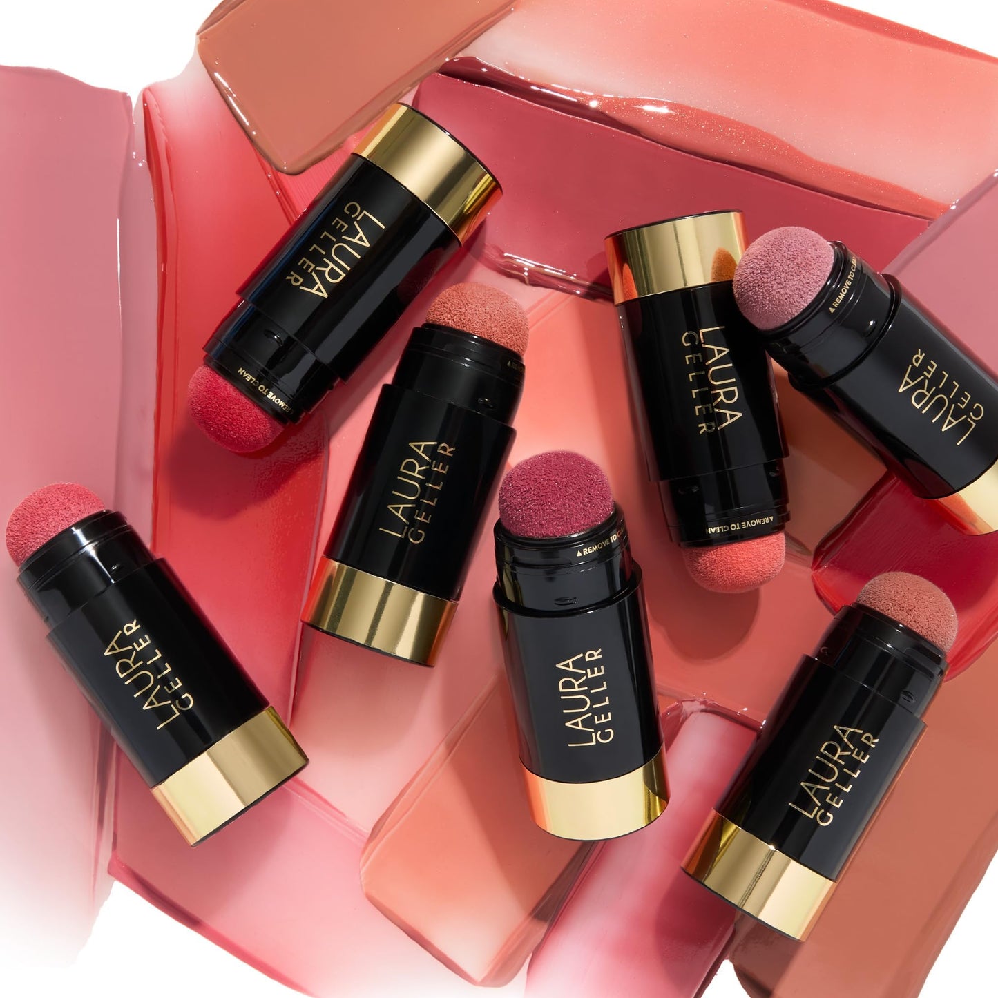 LAURA GELLER NEW YORK Serum Blush Tint (Practical Pink) - Hydrating, Long-Lasting Liquid Blush with Hyaluronic Acid for Plump, Rejuvenated Cheeks and a Natural Finish