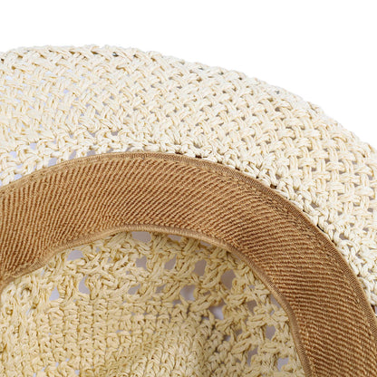 Foldable Cowboy Hat Shapeable Wide Brim Sun Protection Straw Hats Adults Spring Summer Anti UV Sun Hat Travel Beach Cap Western Cowgirl Hats Bush Hat for Women,Ladies,Men,Camping,Fishing,Hiking