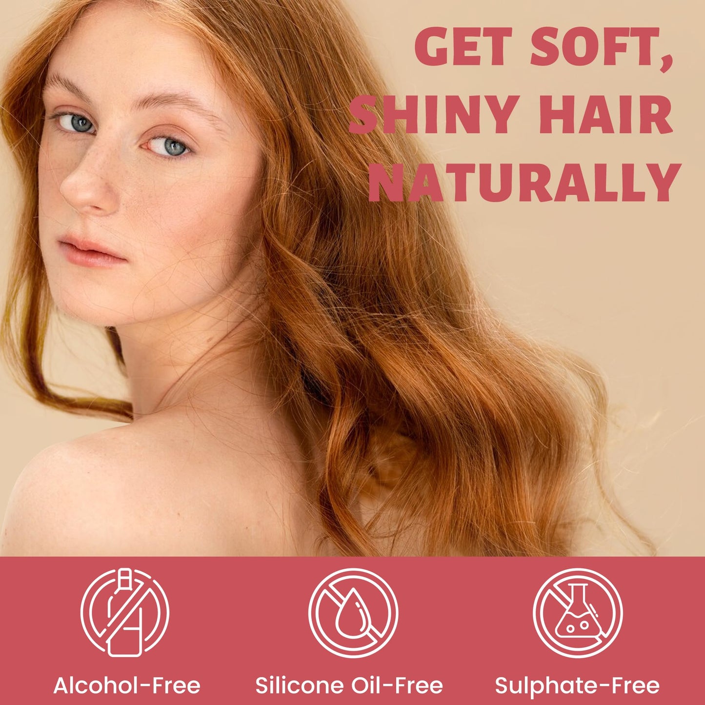 Sulphate Free Hair Shampoo and Conditioner Set – Argan Oil & Shea Butter Moisturizing Formula for Men & Women – Strengthens, Hydrates & Color Safe – 355ml Shampoo & 236ml Conditioner