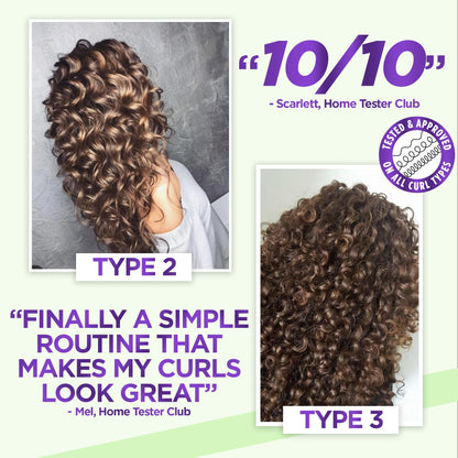 Garnier Method For Curls Moisture Shampoo, up to 7 days of moisture & curl definition. Designed, tested & approved on all curl types, including type 4 curls & coils. Silicone free, Vegan Formula,150ml