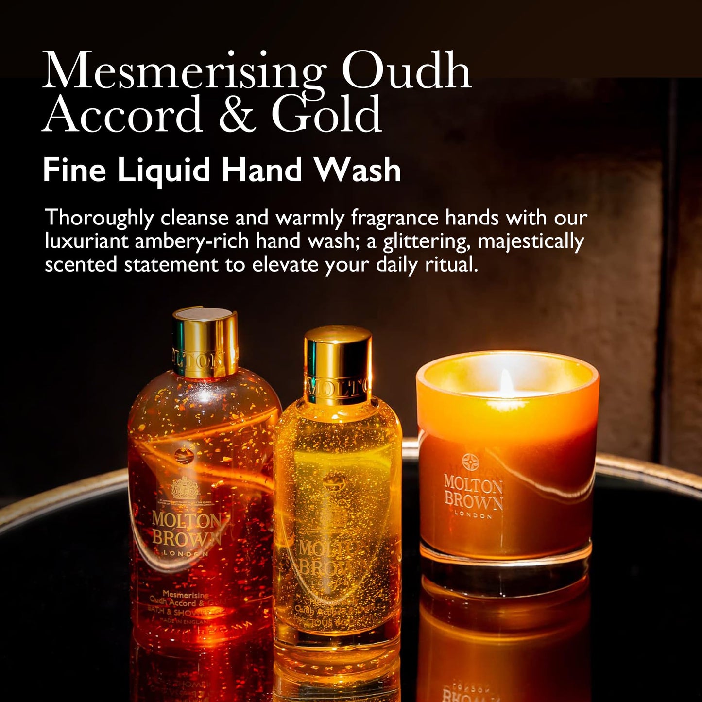 Molton Brown Mesmerising Oudh Accord & Gold Fine Liquid Hand Wash 300 ml