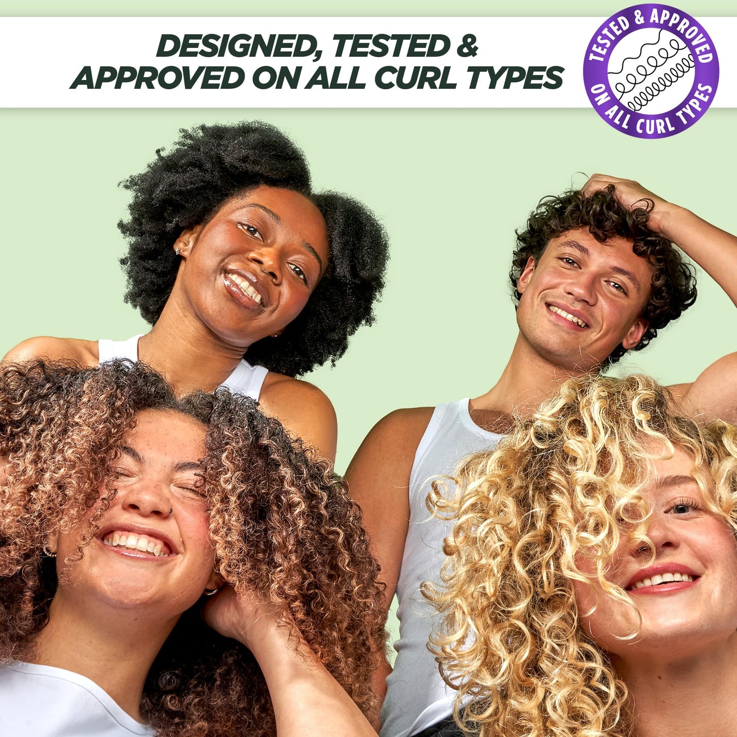 Garnier Method For Curls Moisture Shampoo, up to 7 days of moisture & curl definition. Designed, tested & approved on all curl types, including type 4 curls & coils. Silicone free, Vegan Formula,150ml