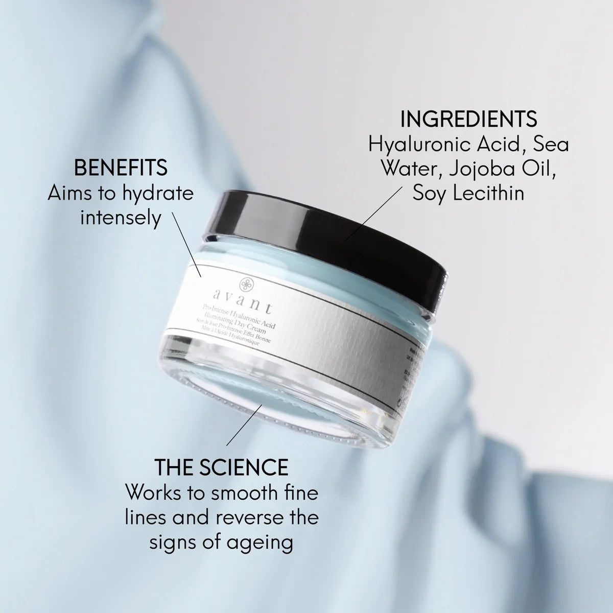 Avant Skincare - Pro Intense Hyaluronic Acid Illuminating Day Cream