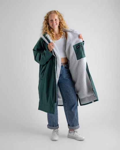 Dryrobe® - Dark Green Grey Advance Changing Robe