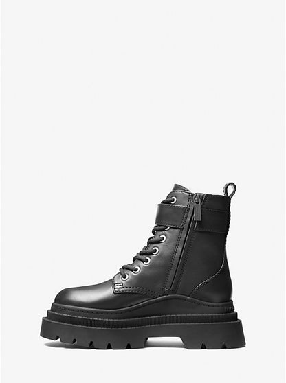 Michael Kors - Colby Leather Combat Boot