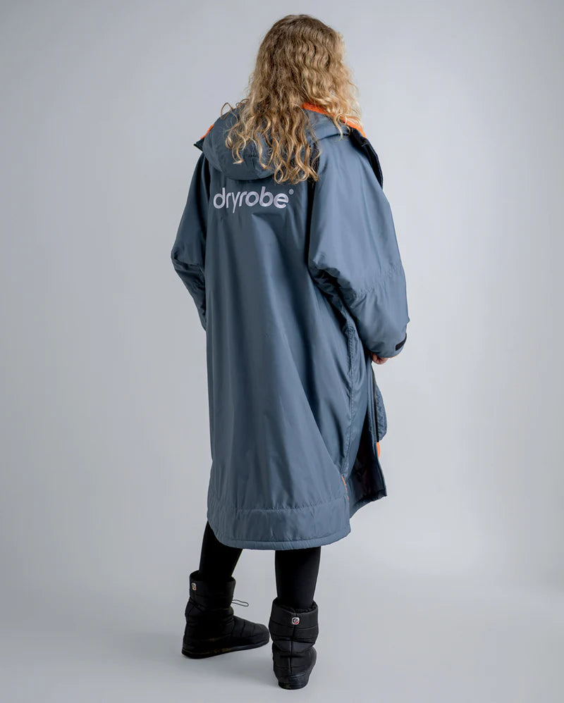 Dryrobe® - Dark Grey Orange Advance Changing Robe