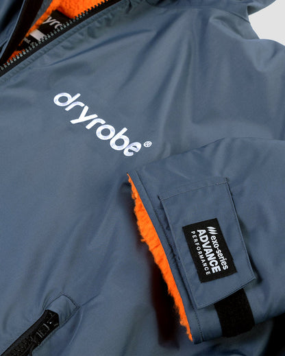 Dryrobe® - Dark Grey Orange Advance Changing Robe