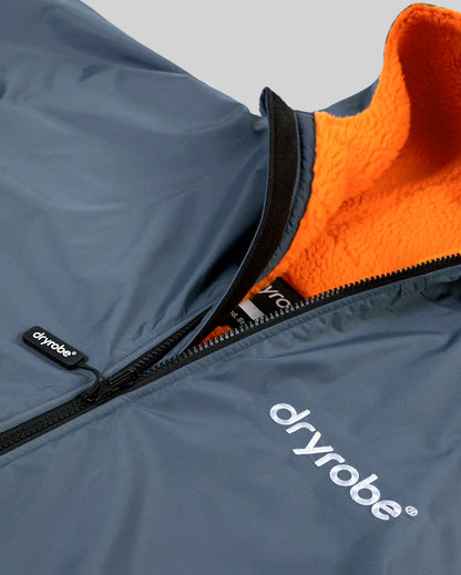 Dryrobe® - Dark Grey Orange Advance Changing Robe