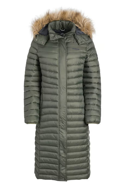 Weird Fish - Kempley Lightweight Padded Mid-Line Hooded Jacket Deep Lichen Green