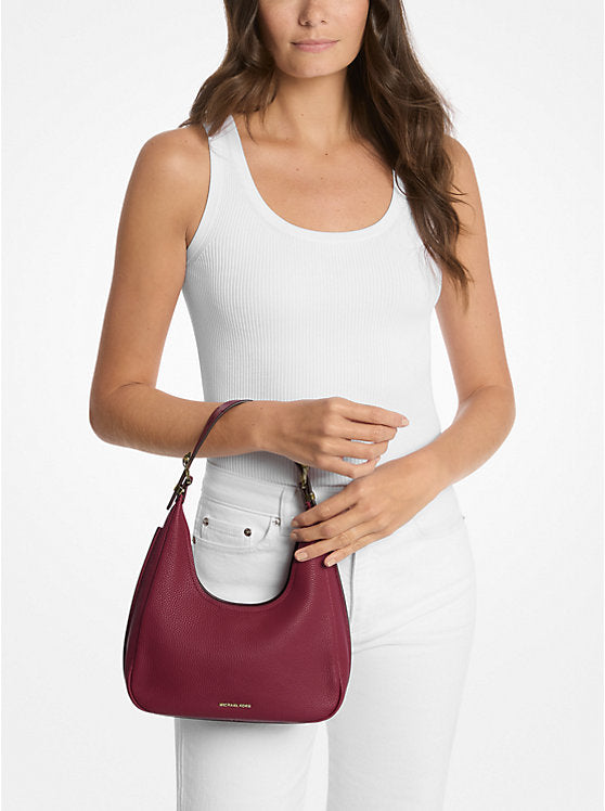 Michael Kors - Nolita Small Pebbled Leather Hobo Shoulder Bag