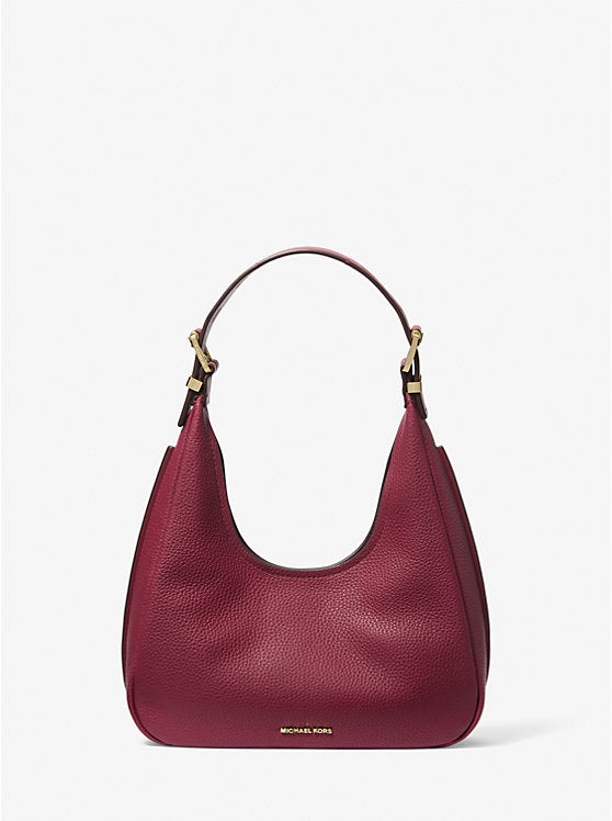 Michael Kors - Nolita Small Pebbled Leather Hobo Shoulder Bag