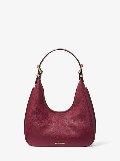 Michael Kors - Nolita Small Pebbled Leather Hobo Shoulder Bag