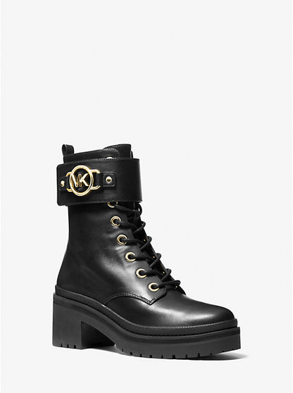 Michael Kors - Rory Leather Combat Boot
