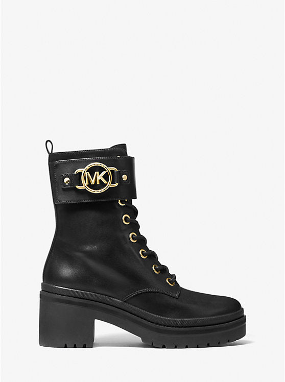 Michael Kors - Rory Leather Combat Boot