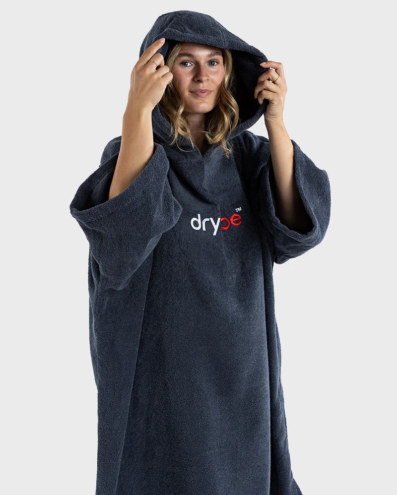 Dryrobe® - Navy Blue Organic Towel Changing Robe