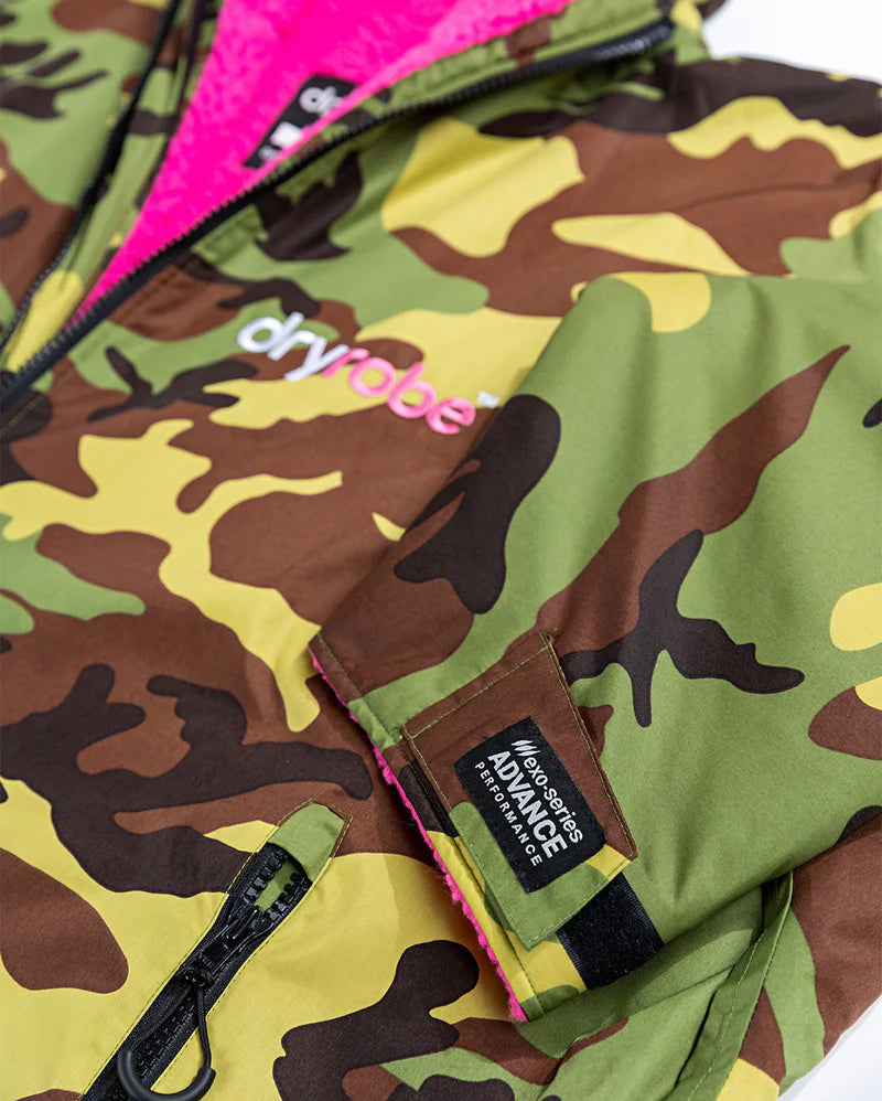 Dryrobe® - Camo Pink Advance Changing Robe