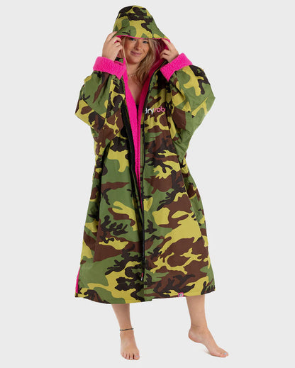 Dryrobe® - Camo Pink Advance Changing Robe
