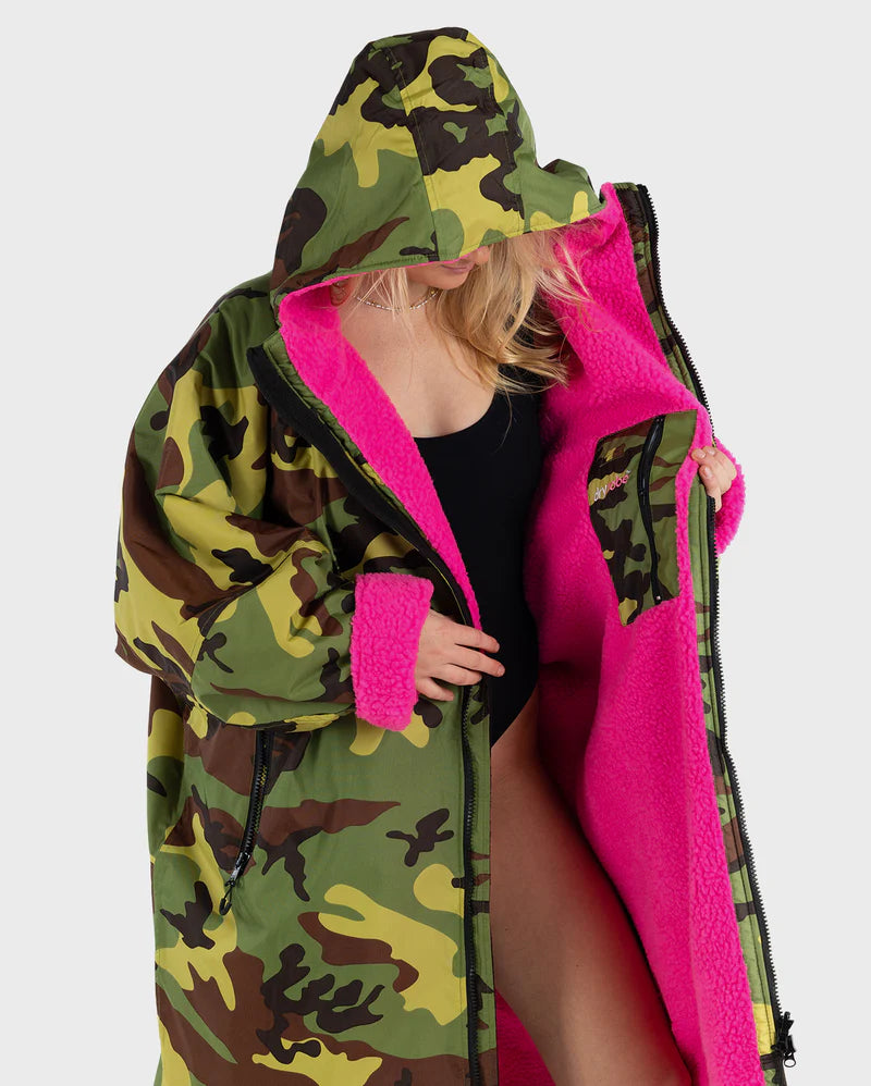 Dryrobe® - Camo Pink Advance Changing Robe
