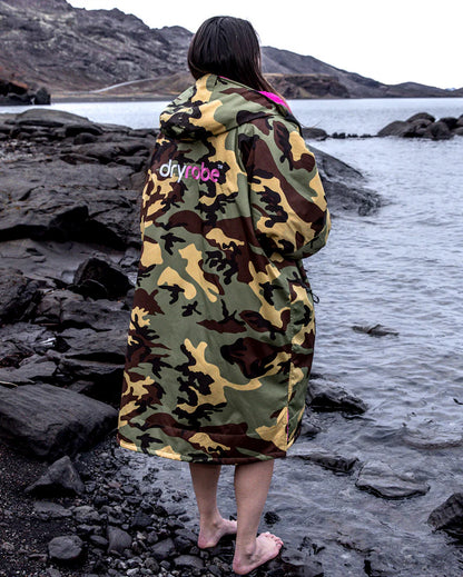 Dryrobe® - Camo Pink Advance Changing Robe