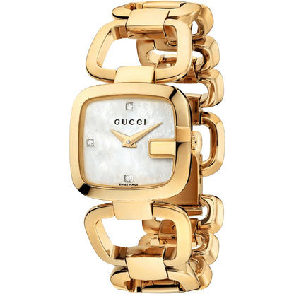 Gucci YA125513 G-Gucci Mother of Pearl Ladies Watch